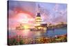 Maiden Tower-Dominic Davison-Stretched Canvas