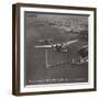 Maiden Voyage, China Clipper, San Francisco, California 1935-Clyde Sunderland-Framed Art Print