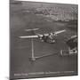 Maiden Voyage, China Clipper, San Francisco, California 1935-Clyde Sunderland-Mounted Premium Giclee Print