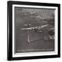 Maiden Voyage, China Clipper, San Francisco, California 1935-Clyde Sunderland-Framed Art Print