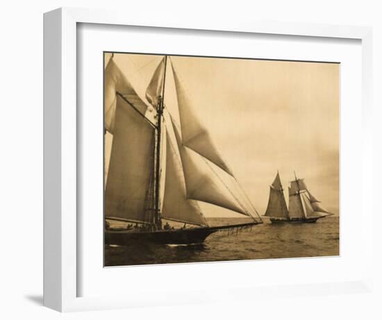 Maiden Voyage I-David Stevens-Framed Art Print