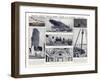 Maiden Voyage of the Cunard Liner Aquitania, 1914-null-Framed Giclee Print