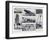 Maiden Voyage of the Cunard Liner Aquitania, 1914-null-Framed Giclee Print