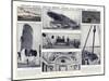 Maiden Voyage of the Cunard Liner Aquitania, 1914-null-Mounted Giclee Print