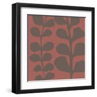 Maidenhair Coco Stem-Denise Duplock-Framed Art Print