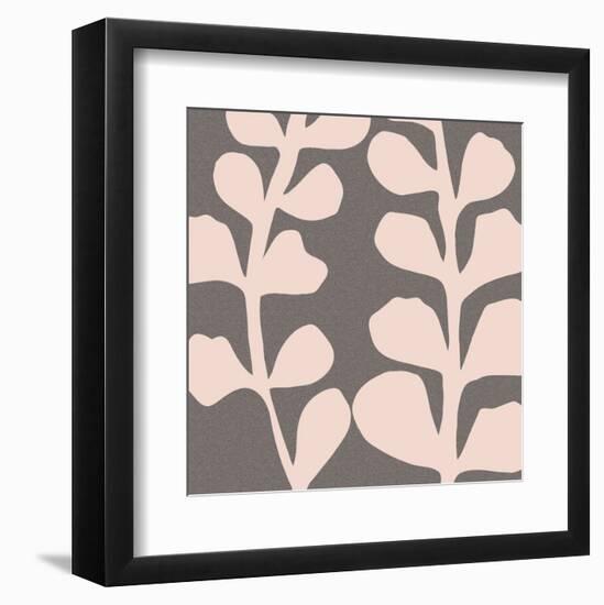 Maidenhair Shell Pink-Denise Duplock-Framed Art Print