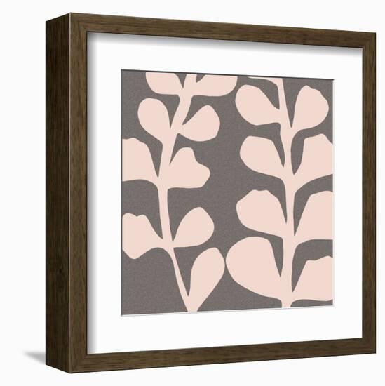 Maidenhair Shell Pink-Denise Duplock-Framed Art Print