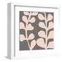 Maidenhair Shell Pink-Denise Duplock-Framed Art Print