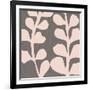 Maidenhair Shell Pink-Denise Duplock-Framed Art Print