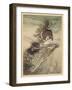 Maidens Tease Alberich-Arthur Rackham-Framed Art Print
