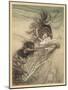 Maidens Tease Alberich-Arthur Rackham-Mounted Art Print