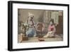 Maiko at the Spinning Wheel-The Kyoto Collection-Framed Premium Giclee Print