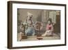 Maiko at the Spinning Wheel-The Kyoto Collection-Framed Premium Giclee Print