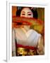 Maiko Dancer, Kyoto, Japan-Frank Carter-Framed Photographic Print