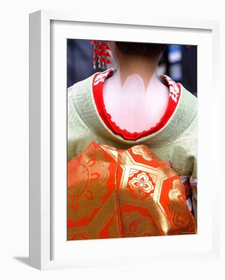 Maiko, Gion District, Kyoto, Japan-Gavin Hellier-Framed Photographic Print