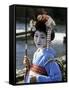 Maiko Girl, Kyoto, Japan-null-Framed Stretched Canvas