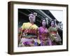 Maiko Girls, Kyoto, Japan-null-Framed Photographic Print