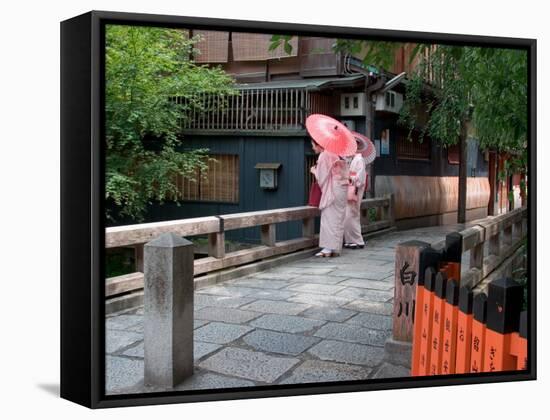 Maiko, Kyoto, Japan-Shin Terada-Framed Stretched Canvas