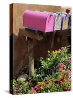 Mail Boxes, Santa Fe, New Mexico, United States of America, North America-Westwater Nedra-Stretched Canvas