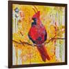 Mail Cardinal-null-Framed Art Print