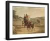 Mail Coach, 1819 (Coloured Engraving)-Frederick Christian Lewis-Framed Giclee Print