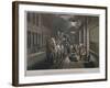 Mail Coach Outside the General Post Office, Lombard Street, City of London, 1827-Charles Hunt-Framed Giclee Print