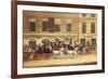 Mail Coaches Outside the Angel, Islington-James Pollard-Framed Giclee Print