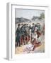 Mail Delivery before the Grand Military Manoeuvers, 1893-Henri Meyer-Framed Giclee Print