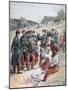 Mail Delivery before the Grand Military Manoeuvers, 1893-Henri Meyer-Mounted Giclee Print