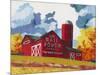 Mail Pouch Barn-Kestrel Michaud-Mounted Giclee Print
