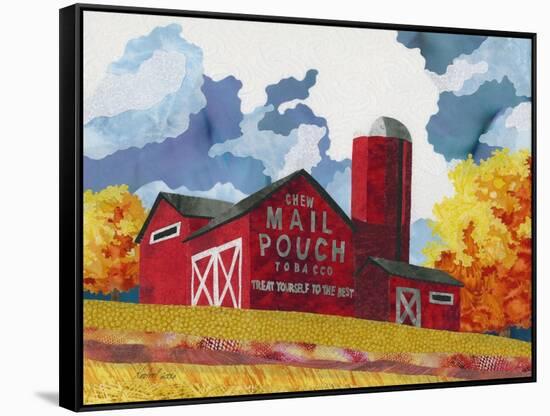 Mail Pouch Barn-Kestrel Michaud-Framed Stretched Canvas