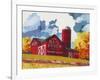 Mail Pouch Barn-Kestrel Michaud-Framed Giclee Print