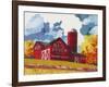 Mail Pouch Barn-Kestrel Michaud-Framed Giclee Print