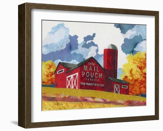 Mail Pouch Barn-Kestrel Michaud-Framed Giclee Print