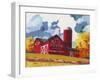 Mail Pouch Barn-Kestrel Michaud-Framed Giclee Print