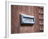 Mail Slot in a Door in the Medina in Fez, Morocco-David H. Wells-Framed Photographic Print