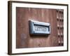 Mail Slot in a Door in the Medina in Fez, Morocco-David H. Wells-Framed Photographic Print