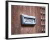 Mail Slot in a Door in the Medina in Fez, Morocco-David H. Wells-Framed Photographic Print