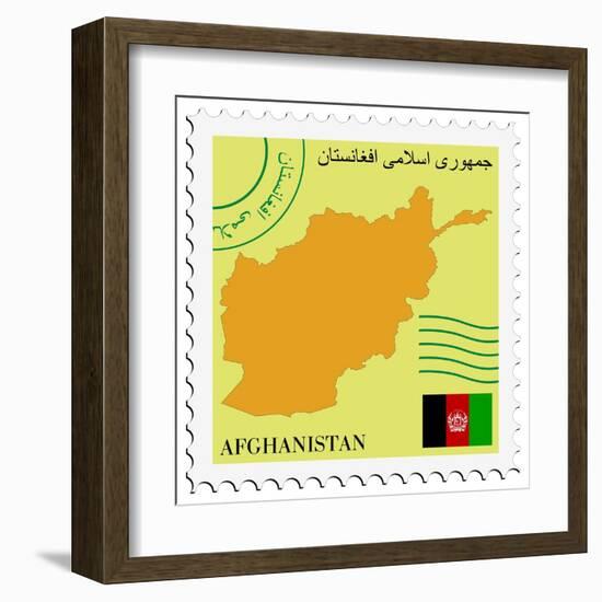 Mail To-From Afghanistan-Perysty-Framed Art Print