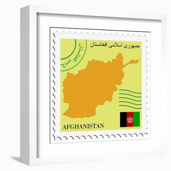 Mail To-From Afghanistan-Perysty-Framed Art Print