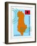 Mail To/From Albania-Perysty-Framed Art Print