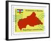 Mail To-From Central African Republic-Perysty-Framed Art Print