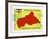 Mail To-From Central African Republic-Perysty-Framed Art Print
