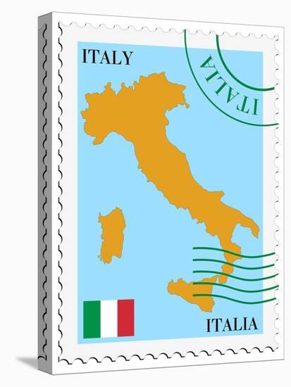 Mail To-From Italy-Perysty-Stretched Canvas
