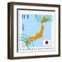 Mail To-From Japan-Perysty-Framed Art Print