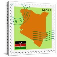 Mail To-From Kenya-Perysty-Stretched Canvas