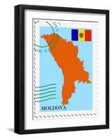 Mail To/From Moldova-Perysty-Framed Art Print