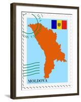 Mail To/From Moldova-Perysty-Framed Art Print