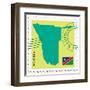 Mail To-From Namibia-Perysty-Framed Art Print