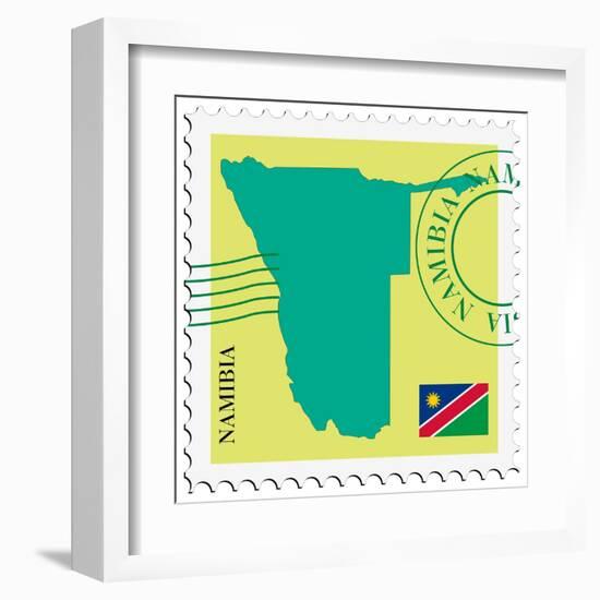 Mail To-From Namibia-Perysty-Framed Art Print